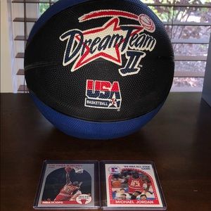 Vintage Nba Dream Team II Michael Jordan McDonald’s Basketball and NBA C…